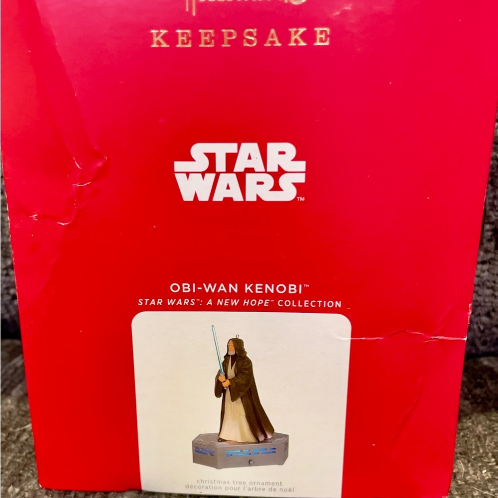 NIB Hallmark Keepsake Ornament: Star Wars Obi-Wan Kenobi!